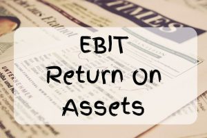 what is ebit return on assets
