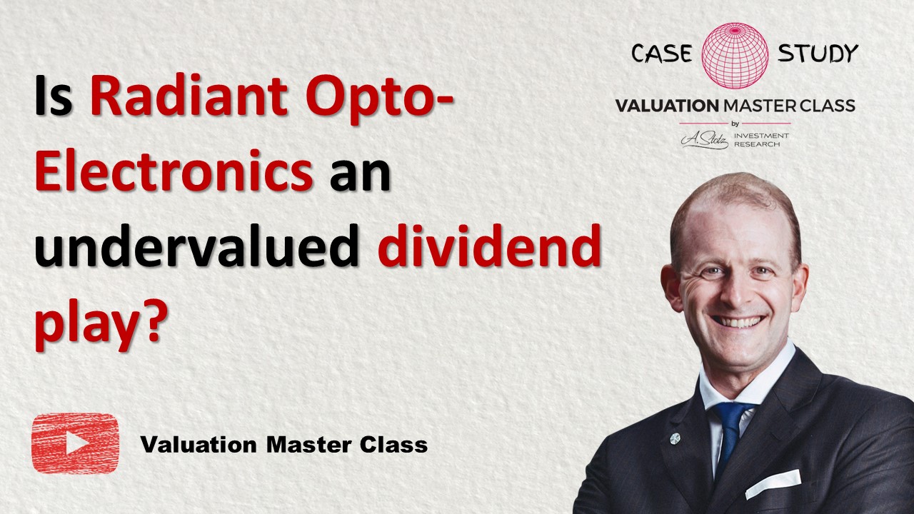 Is Radiant OptoElectronics an Undervalued Dividend Play? Valuation