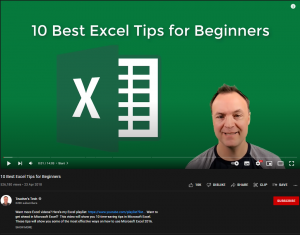 Top 6 Excel YouTubers